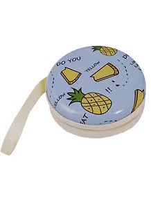 Монетница на молнии Фрукты 7см (металл) 12-11984-SM-03