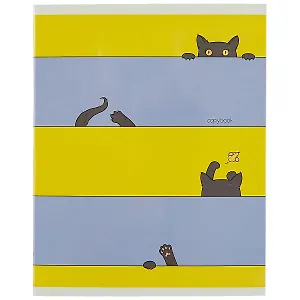 Тетрадь в клетку Unnika, "Прятки", 48 листов, в ассортименте