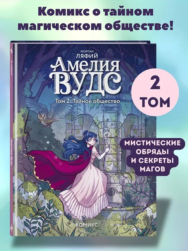 Книга Амелия Вудс. Том 2. Тайное общество (Морган Ляфий) — 6