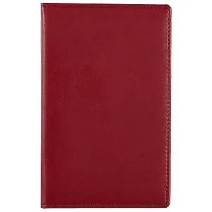 Визитница «Бизнес», бордовая, 72 карты, А5–