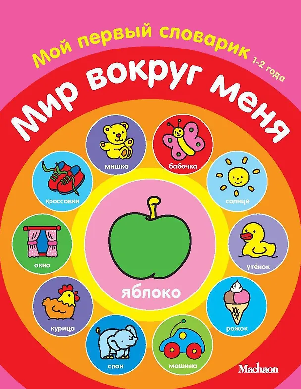 Книга Мир вокруг меня. Мой первый словарик (1-2 года) () — 1