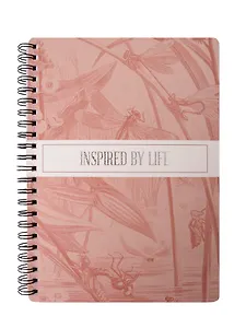 Блокнот А5 80 листов, клетка, "Floreale. Coral"