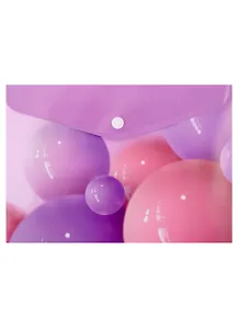 Папка-конверт А5 на кнопке "Шары"