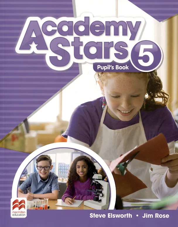 Книга Academy Stars 5 PB + Online Code (Стив Элсворт, Джим Роуз) — 1