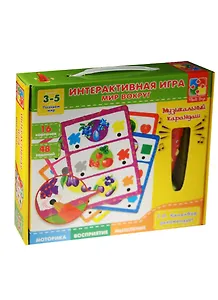 Интерактив маленький Интерактив. игра Мир вокруг (VT1600-02) (муз. карандаш) (16 карточек/48 заданий) (3-5л.) (коробка)