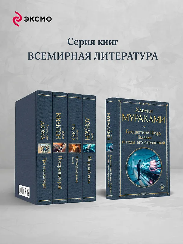 Книга Бесцветный Цкуру Тадзаки и годы его странствий (Харуки Мураками) — 7