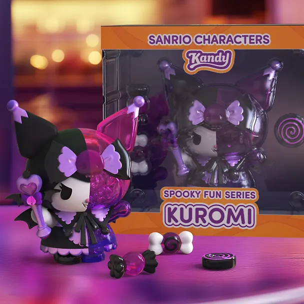 Коллекционная фигурка Mighty Jaxx Куроми Spooky Fun Series (19см) (71165) 3141523 — 1