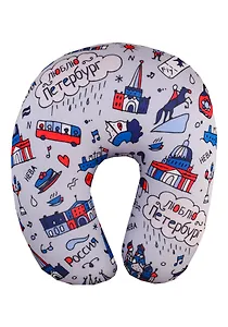 Подголовник-антистресс СПб Люблю Петербург (35х35)