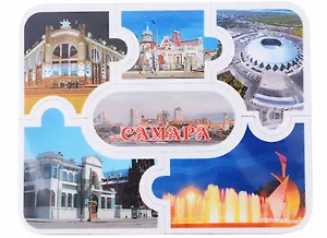 ГС Магнит плоский  95х120мм ПАЗЛ Самара № 2 (031048мпа95002)