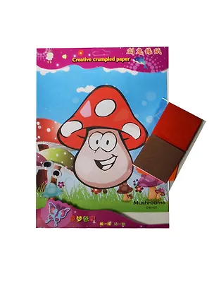 Аппликация бумагой Мухомор (160928) (упаковка) 2406346