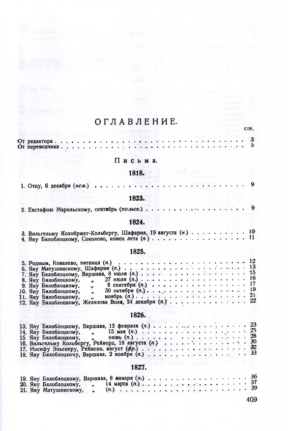 Книга Письма Шопена () — 2