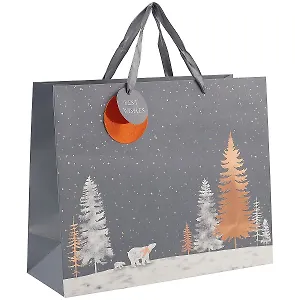 Подарочный пакет «Северный мишка», А4