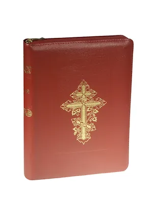 Книга Библия (1127)077DC ZTI(вишн.).кож.на молн.с золот.обрезом ()