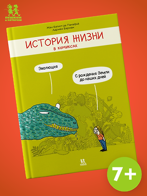 Книга История жизни в комиксах (Жан-Батист де Панафье)