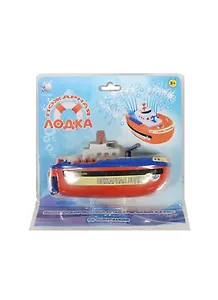 Катер на батарейках 0639B (T15-D62) (186080) (20х21х8см) (3+) (блистер) (в кор. 2х36шт)