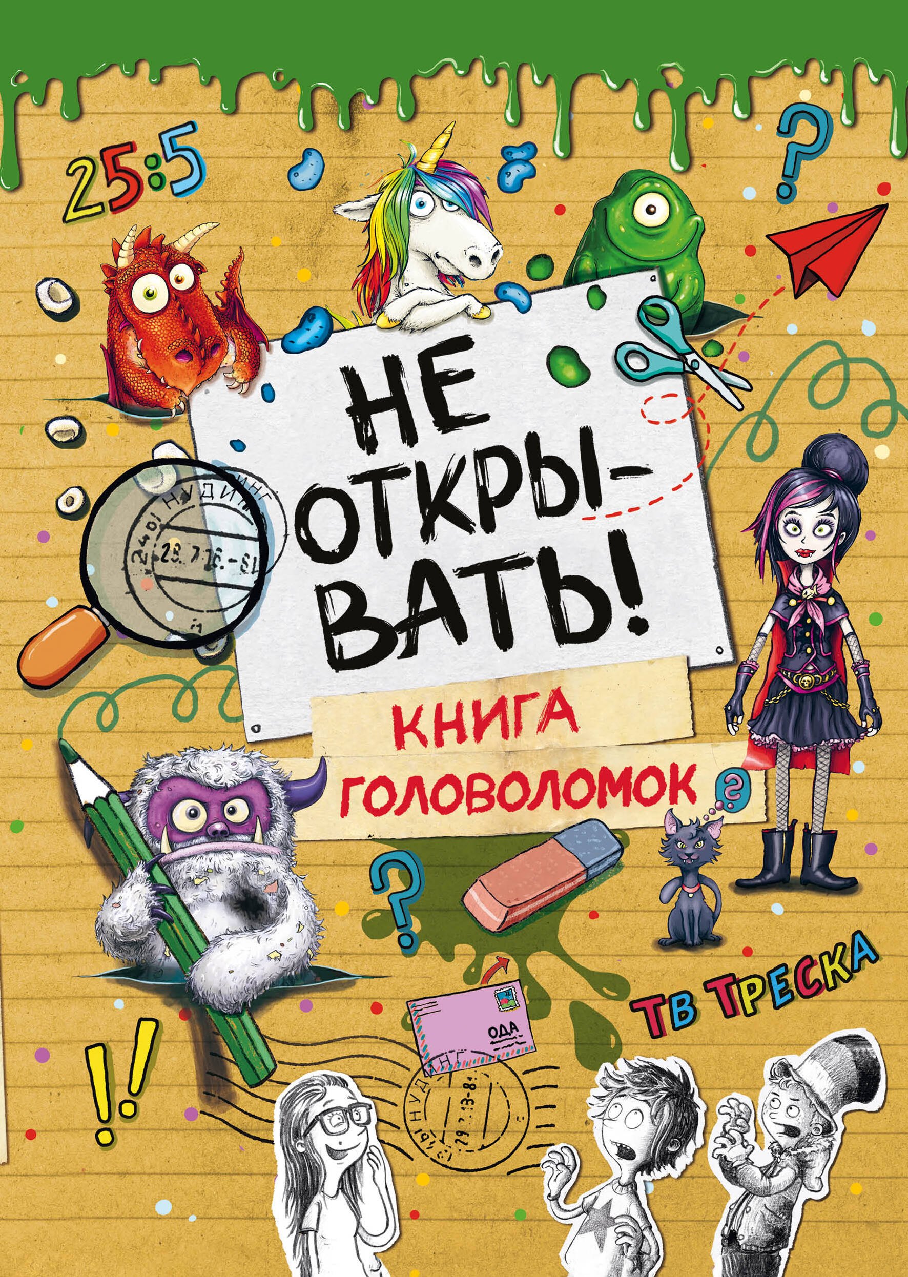 

Не открывать! Книга головоломок