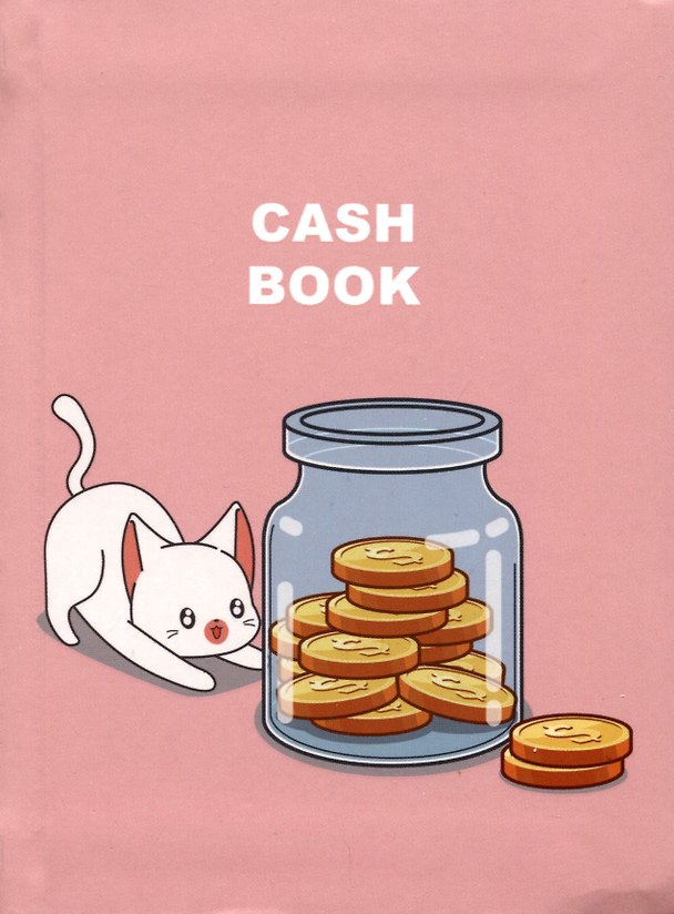 Записная книжка «Cash-book 4» А6, 96 листов, Listoff 2947782 — 1
