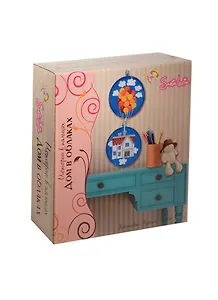 Набор для творчества Santa Lusia Истории в пяльцах Дом в облаках