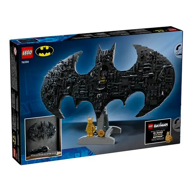 76330 Конструктор детский LEGO DC Логотип Бэтмена, 678 деталей, возраст 12+ 3169387 — 3