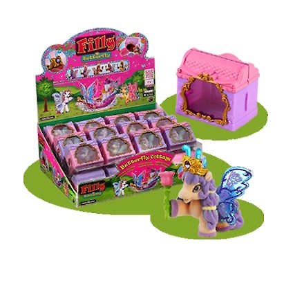 Набор игровой, DRACCO, Filly Бабочки с блестками «Мини-коттедж» 321233 — 1