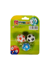 Ластик "Три мяча" (002228) (Карамба)