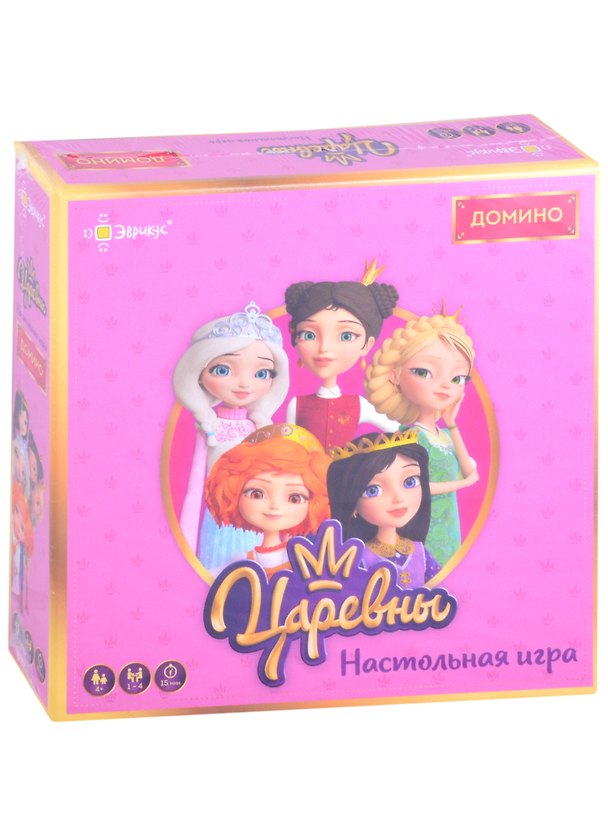 Игра настольная "Царевны. Домино" BG-12110 . 2871075 — 1