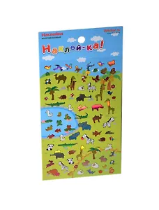 Наклейка декоративная леденцовая 1 Животные 3 (95х185) (Наклей-ка) (упаковка)