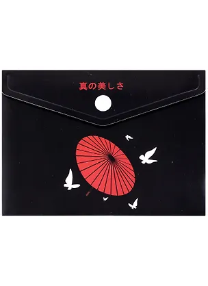 Папка-конверт А6 на кнопке "Аниме. Красный зонт (небожители)" 2941175