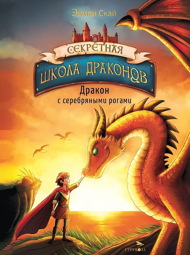 Книга Секретная школа драконов. Книга 2. Дракон с серебряными рогами (Эмили Скай) — 1