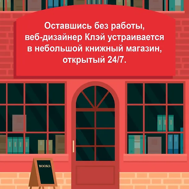 Книга Круглосуточный книжный мистера Пенумбры. Аякс Пенумбра 1969 (Робин Слоун) — 7