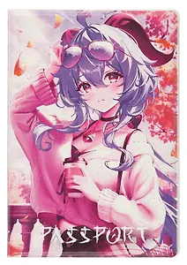 Обложка для паспорта Аниме Девушка с кофе (ОП2023-405)