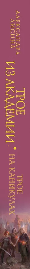 Книга Трое из академии. Трое на каникулах (Александра Лисина) — 3