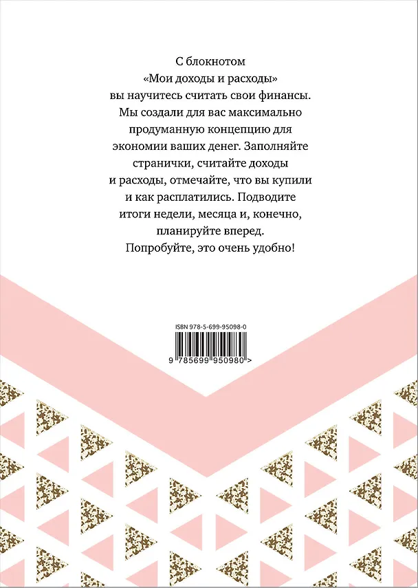 Записная книжка «CashBook: мои доходы и расходы. Dream», 176 страниц, А5 2576269 — 4