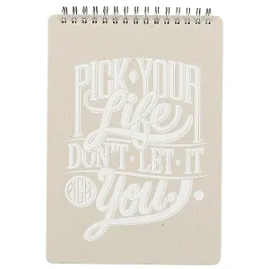 Скетчбук «Pick your life», 40 листов, А5