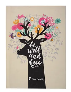 Блокнот А5, 96л. Pierre Cardin Spring Time 7БЦ в клетку