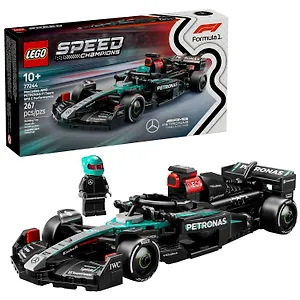 77244 Конструктор детский LEGO Speed Champions Гоночный автомобиль Формула-1 Mercedes-AMG F1 W15, 267 деталей, возраст 10+