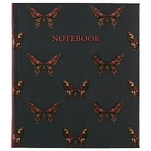 Книга для записей «Бабочки на сером», 96 листов, А5–