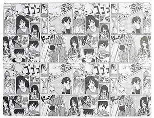 Покрытие на стол Yoi, "Аниме. Страничка манги", прозрачное A3