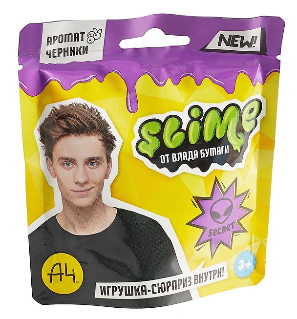Игрушка-слайм «Фиолетовый», Crunch slime 3042247 — 1