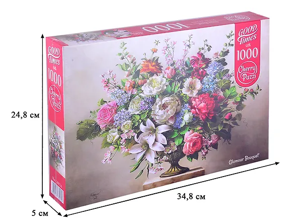 Пазл 1000 дет. Гламурный букет  Cherry Pazzl 30134 2881483 — 2