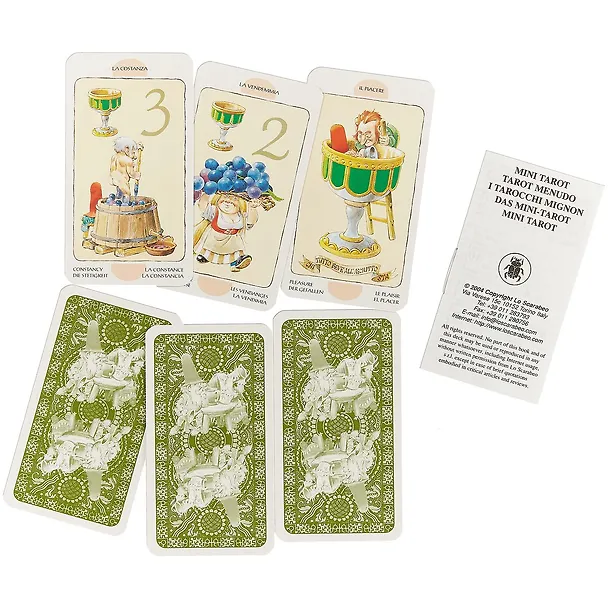 Книга Таро Аввалон, Мини Таро Гномов (Mini Tarot Gnomes) () — 3