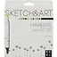Маркеры для скетчинга 12цв "SKETCH&ART" Графика, Bruno Visconti — 2884593 — 1