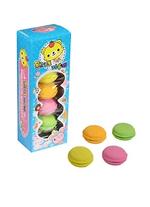 Ластик Конфеты Макарони (4 шт) (004040)