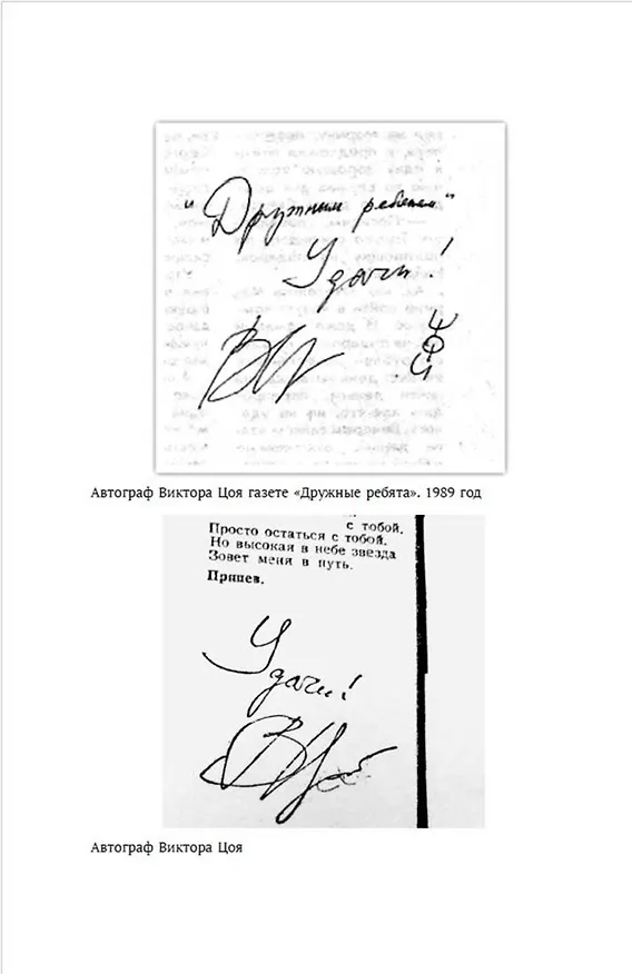 Книга Виктор Цой. Своими словами. Книга интервью. 1983-1990 (Виктор Цой) — 11