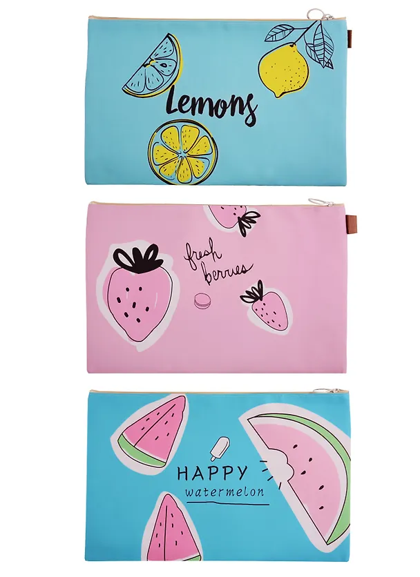 Папка на молнии «Fruits», А4 253132 — 3