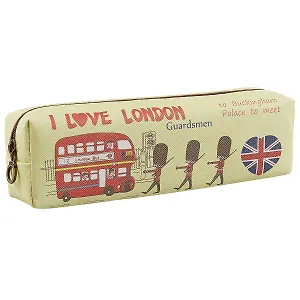 Пенал на молнии «I love London», 19 х 5,5 см