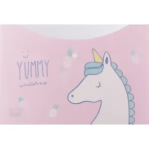 Папка-конверт «Pastel unicorn», А4