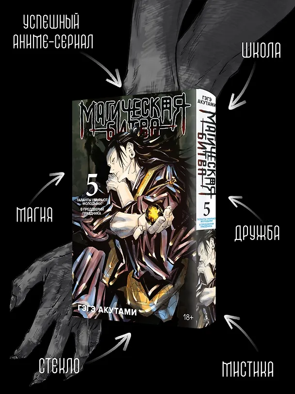 Магическая битва. Книга 5 (Том 9, 10) - Таланты умирают молодыми. В преддверии праздника. (Jujutsu Kaisen). Манга 2968296 — 7
