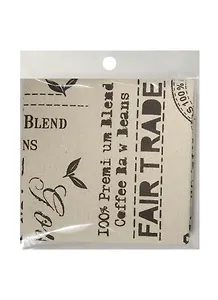 Отрез льна 48*48 см, в пакете с подвесом,  Газета (11-00530-44)