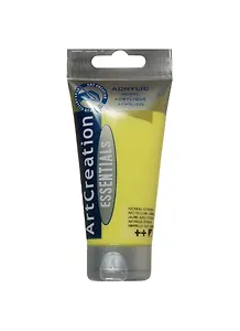 Краска акриловая Art Creation №267 лимонно-жёлтый AZO, туба 75мл, Royal Talens